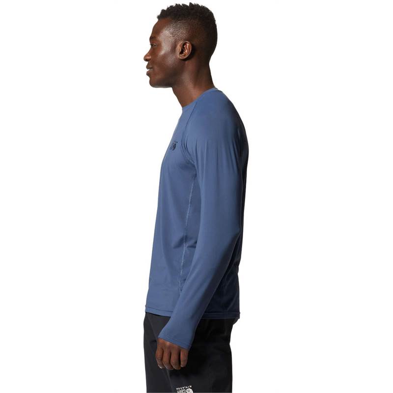 Mountain Hardwear Mens Crater Lake Long Sleeve Crew Shirt-2